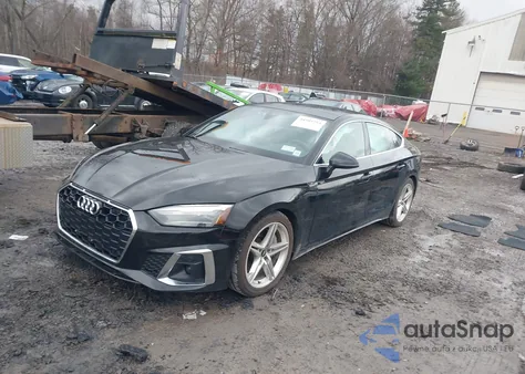 2021 Audi A5 Sportback Premium 45 Tfsi Quattro S Tronic from USA, damaged, VIN WAUDACF59MA039508